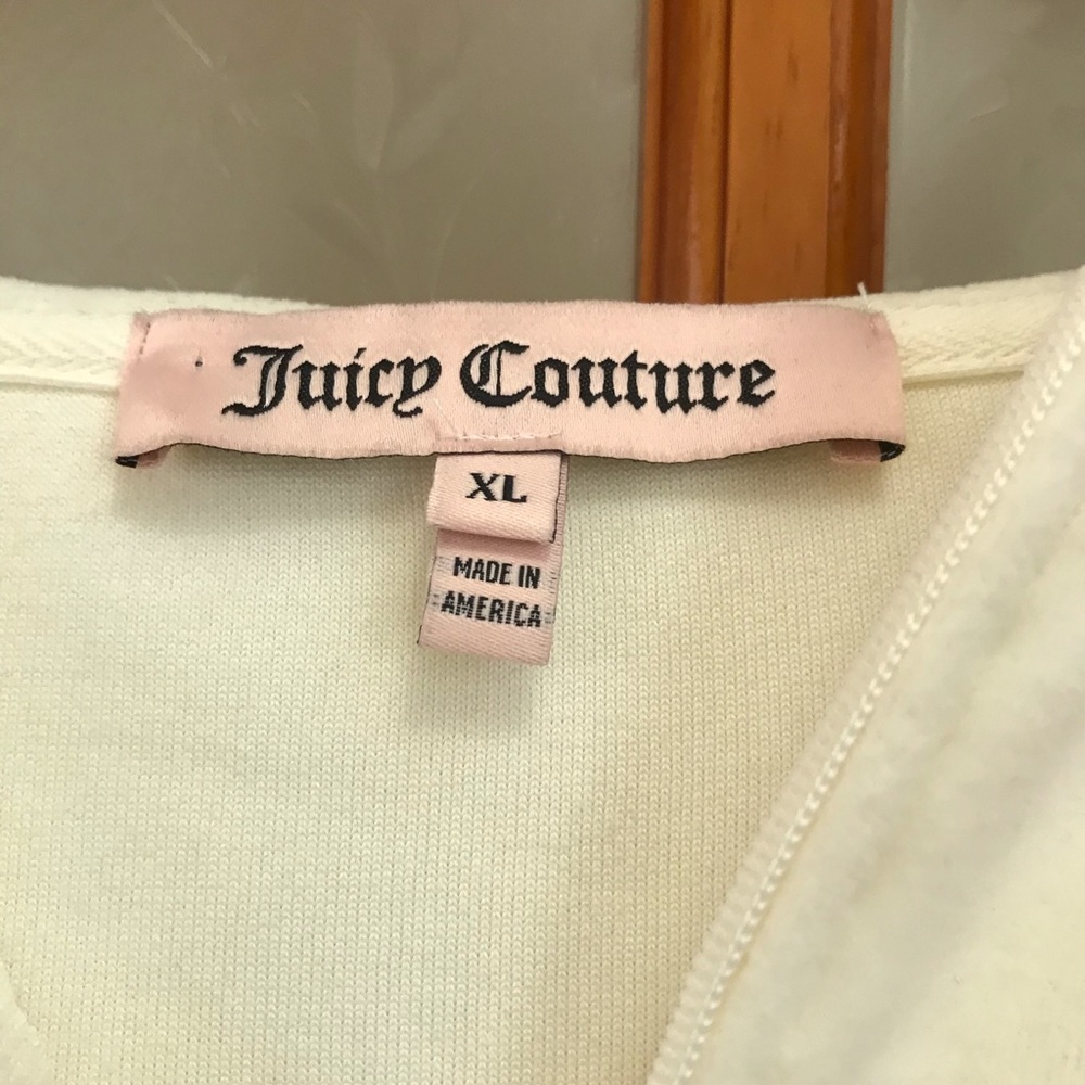 Juicy Couture Velour Hoodie track jacket - Picture 2 of 7